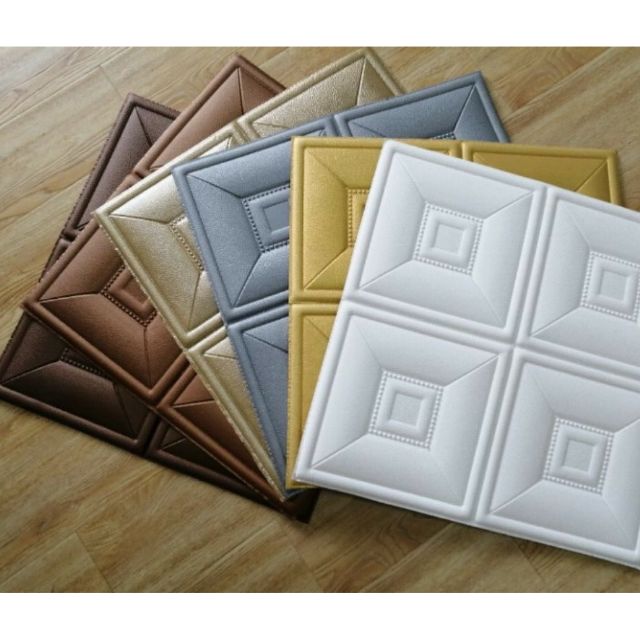 TẤM XỐP GIẢ DA 3D GIÁ RẺ