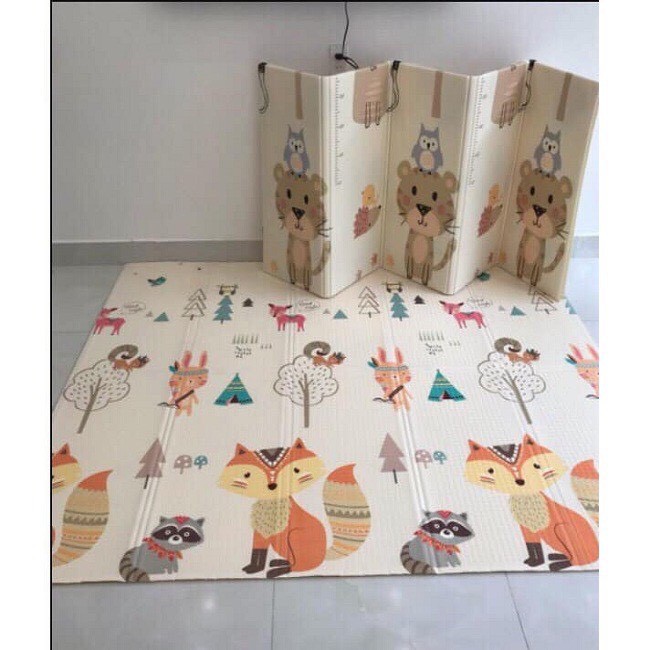 THẢM XỐP 2 MẶT CHO BÉ 1M8X2M