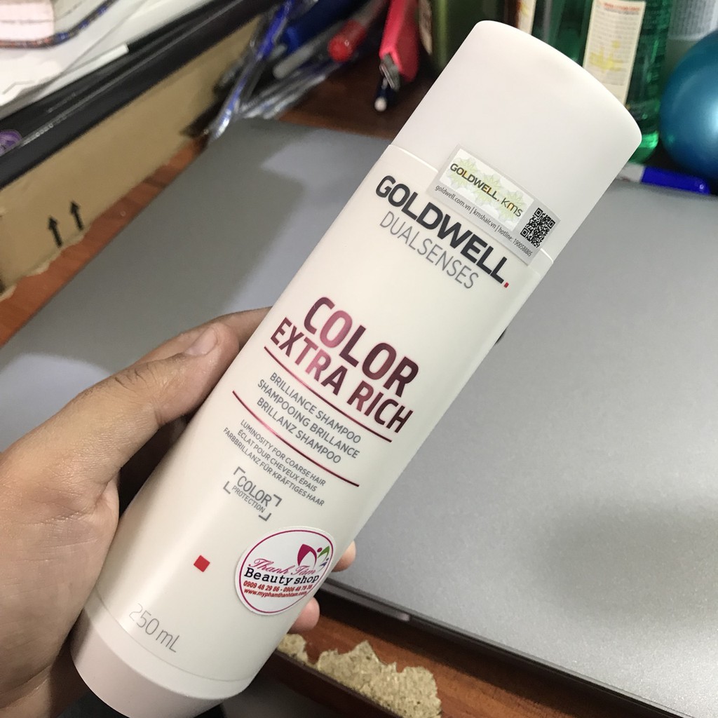 🇩🇪Goldwell🇩🇪Dầu gội siêu dưỡng màu Goldwell Color Extra Rich Shampoo 250ml