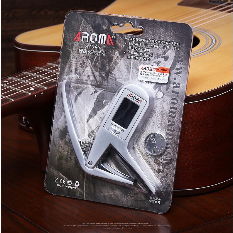 Guitar Capo / Tuner Change Tone Trigger Clamp Key Electric Tuning Tool Bass Tune