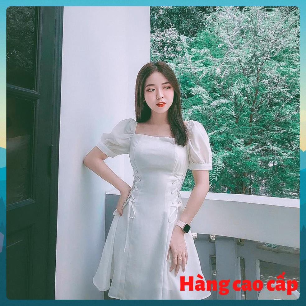 (Hàng cao cấp) Đầm dạo phố đan dây eo xinh xắn - Wiwi Dress | BigBuy360 - bigbuy360.vn