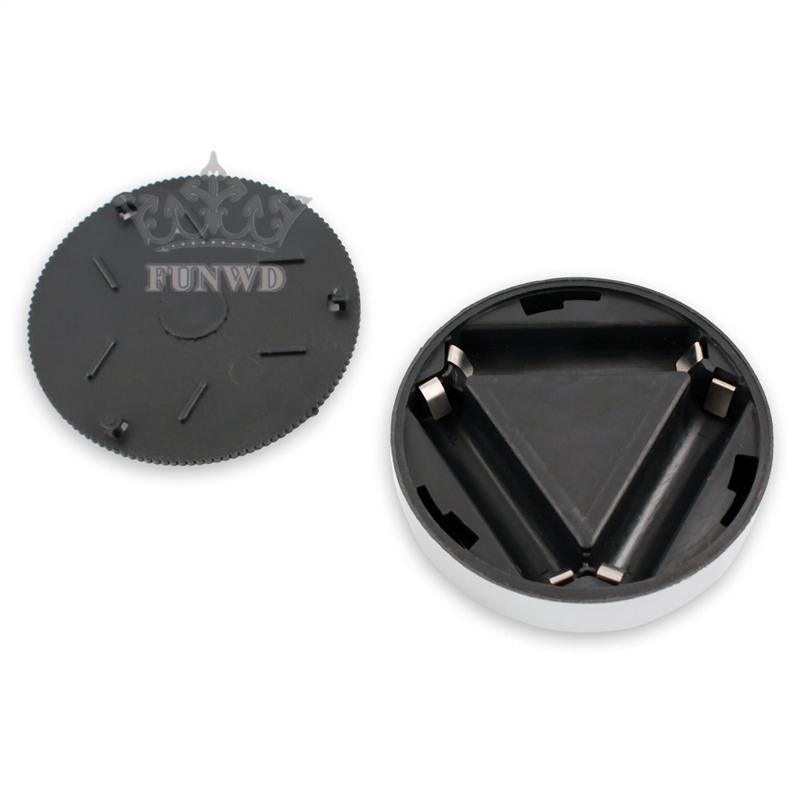 Light Push Tap Car Wall Silver 5W Stick On Home Bedroom Lamp Wireless Self-stick Closet Tent 3LED Under Cabinet