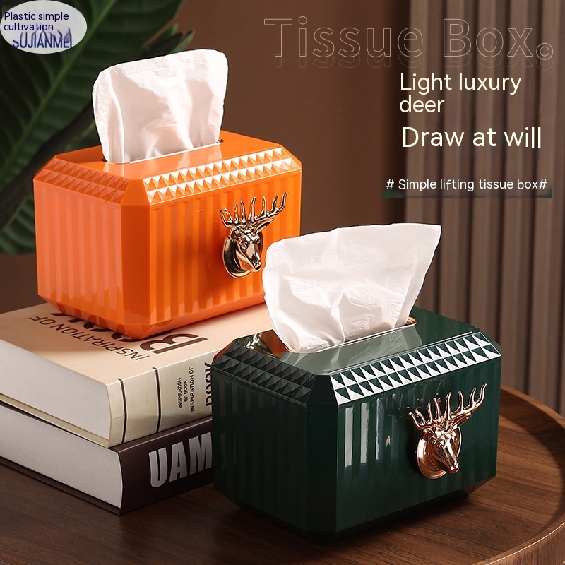Hộp Đựng Khăn Giấy Để Bàn Nâng Cao Cấp Sang Trọng