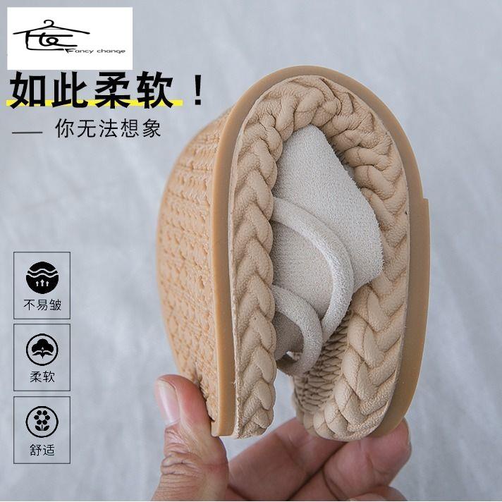 Dép Sandal Xỏ Ngón Đế Bằng Thời Trang Đi Biển Mùa Xuân Hè Cho Nữ