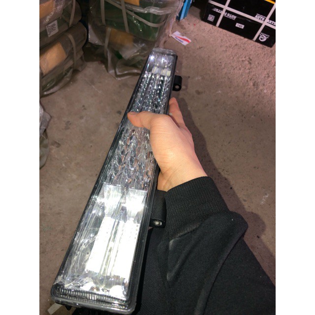 Led 3 hàng 50cm trắng led ô tô xe máy tàu bè