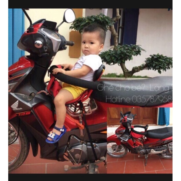 TD01-Ghế ngồi xe máy đa năng bán chạy cho bé