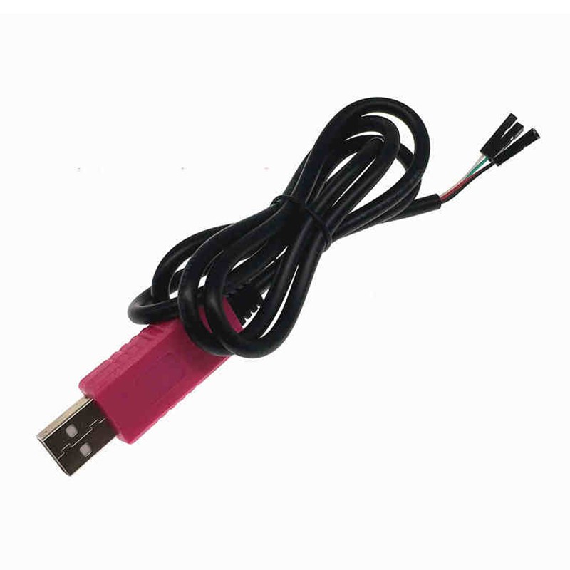 CP2102 Cáp nối tiếp USB sang TTL Cáp chuyển đổi đường dây tải xuống 1M 4PIN Tương thích cho Win 7 8 10 cho Arduino