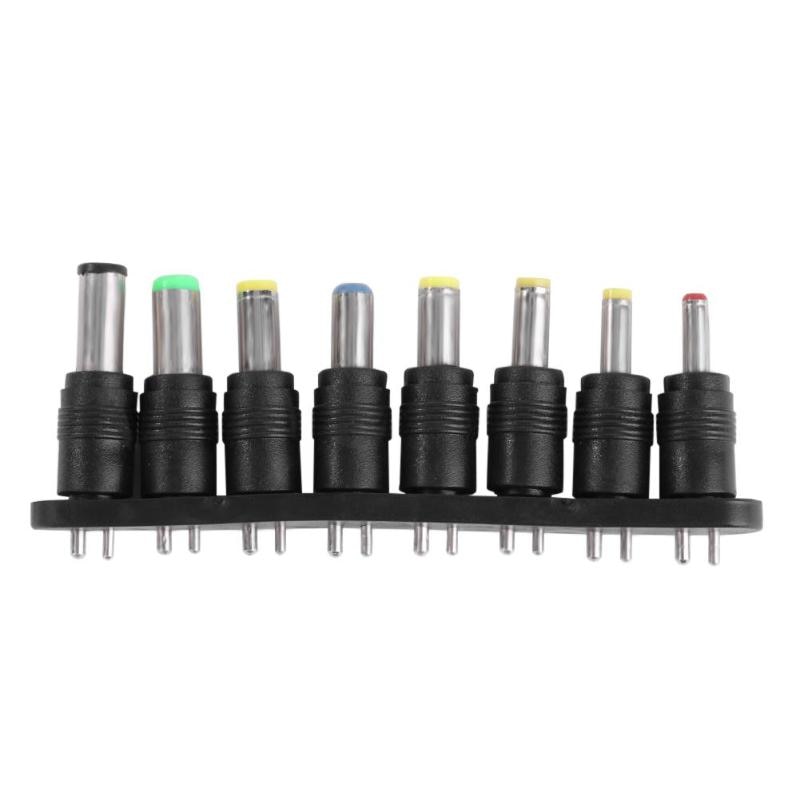 8 cái AC DC 5.5X 2.1 MM Đầu nối Jack cắm Jack cái Nữ TO 6.3 6.0 5.5 4.8 4.0 3.5mm 2.5 2.1 1.7 1.35mm Male Power Adapter