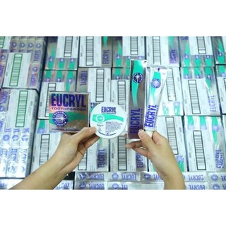 Bột trắng răng và kem đánh răng EUCRYL