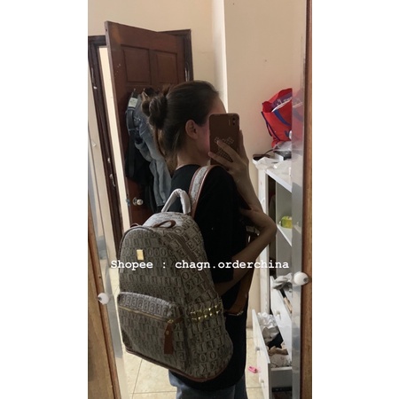 Balo Best Seller Chữ GML Unisex Hot Trend Phong Cách Hàn Quốc Size Cao38xRộng33xNgang14,5cm