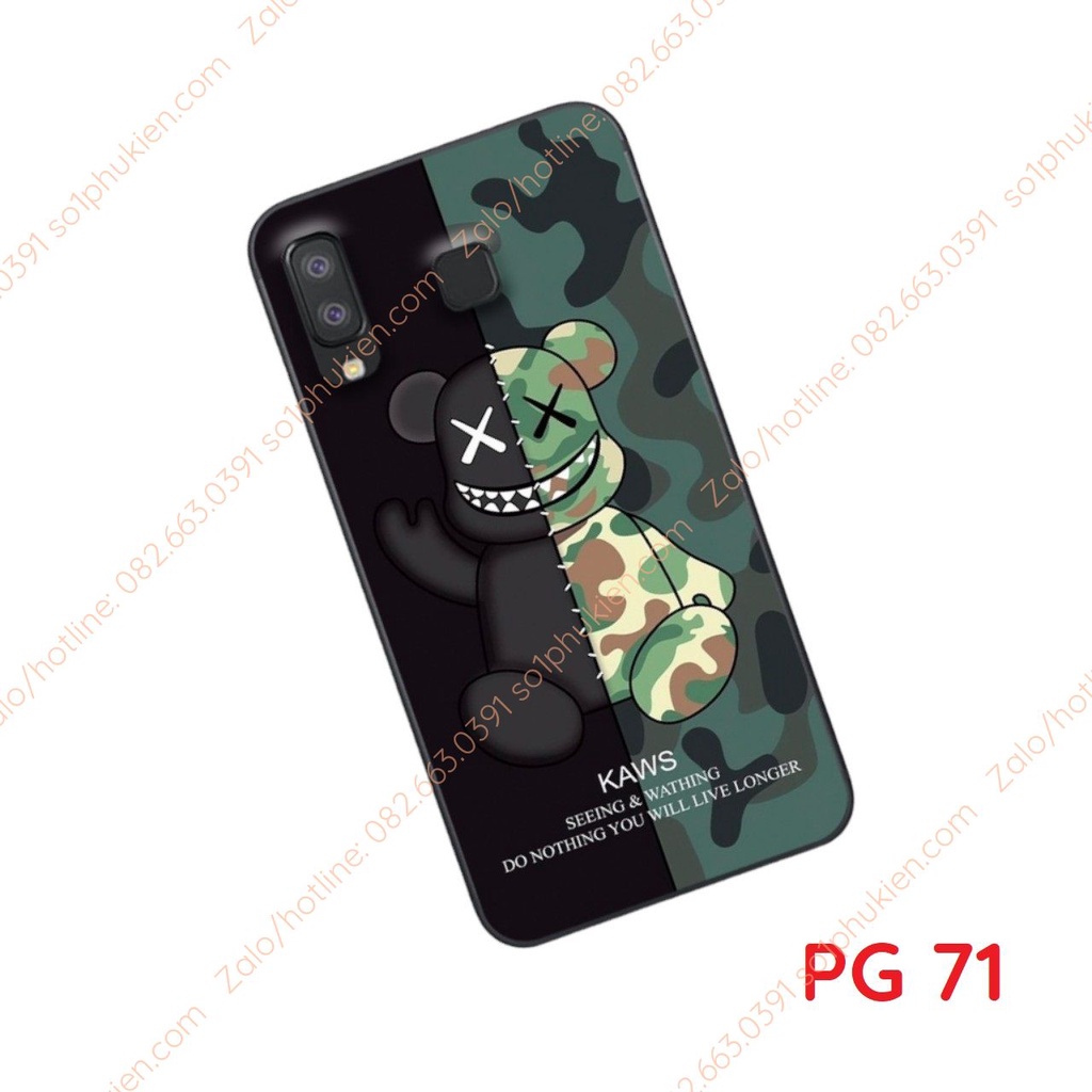 Ốp lưng Samsung A8 star/ A9 star in hình gấu, nhiều mẫu đẹp