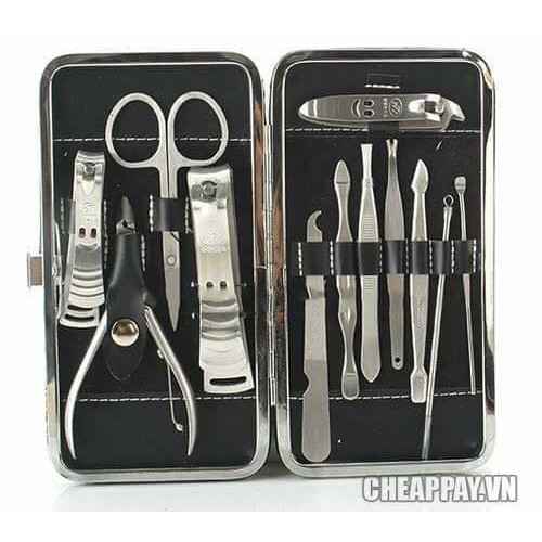 Bộ kiểm cắt móng đa năng 12 món.