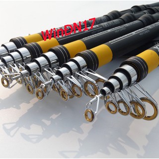 Cần Câu CARBON SLEW DRAGON Vàng Đỏ Đen
