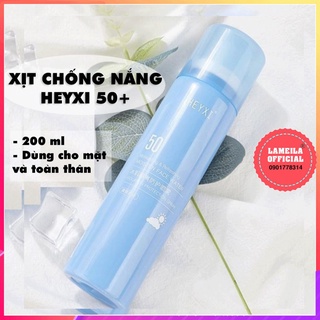 Xịt chống nắng Heyxi 180ml P0306 sale