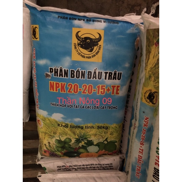 1kg phân NPK ĐẦU TRÂU 20-20-15