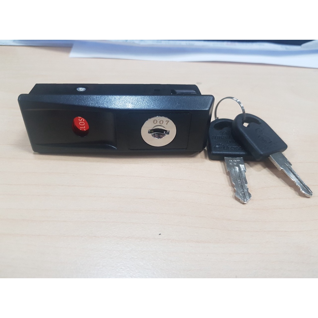 Ổ khoá móc cửa lùa tủ hồ sơ sắt