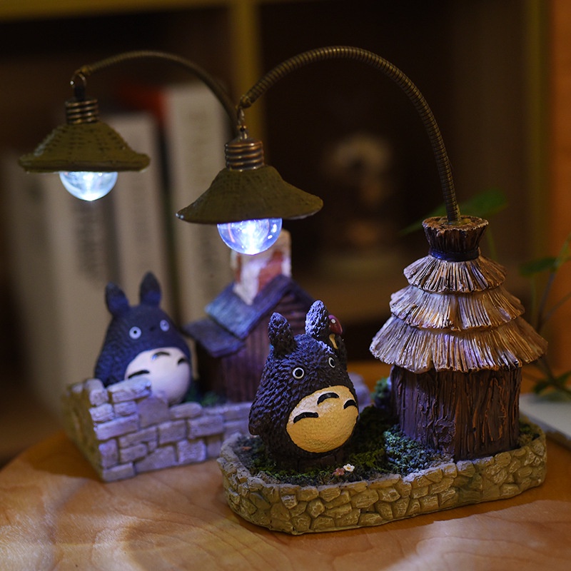 Đèn Ngủ Để Bàn Trang Trí Họa Tiết Totoro Dễ Thương Bắt Mắt