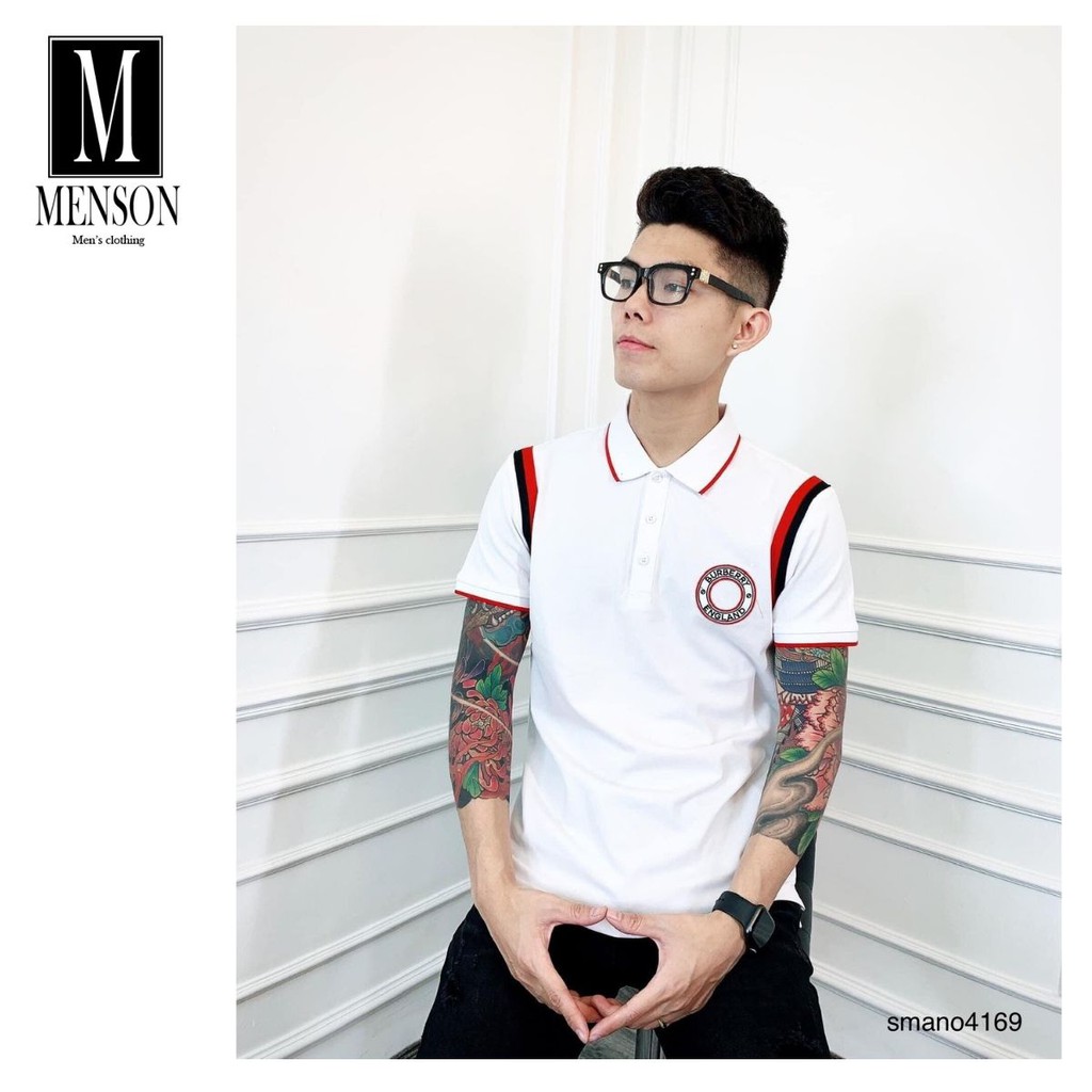 [Hàng Hiệu] Áo Thun Nam Có Cổ, Áo Polo Nam Cao Cấp BBR Vải Cá Sấu Cotton Co Giãn 4 Chiều Chuẩn Form Chất Mát M2115 | BigBuy360 - bigbuy360.vn