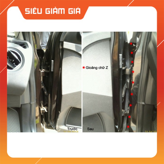 Gioăng Cao Su chữ P,D,Z,B Chống bụi chống ồn cho xe hơi Hàng Cao Cấp