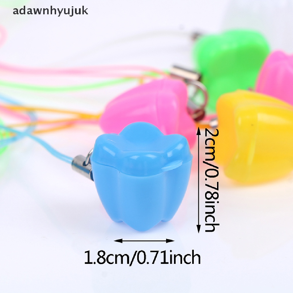 Set 10 Hộp Đựng Răng Sữa Em Bé Nhiều Màu Giá Đỡ
