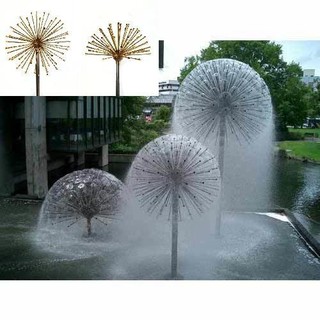 Đầu phun nghệ thuật hình cầu 180độ - Đầu phun tạo hình quả cầu nước - Qủa cầu tinh thể