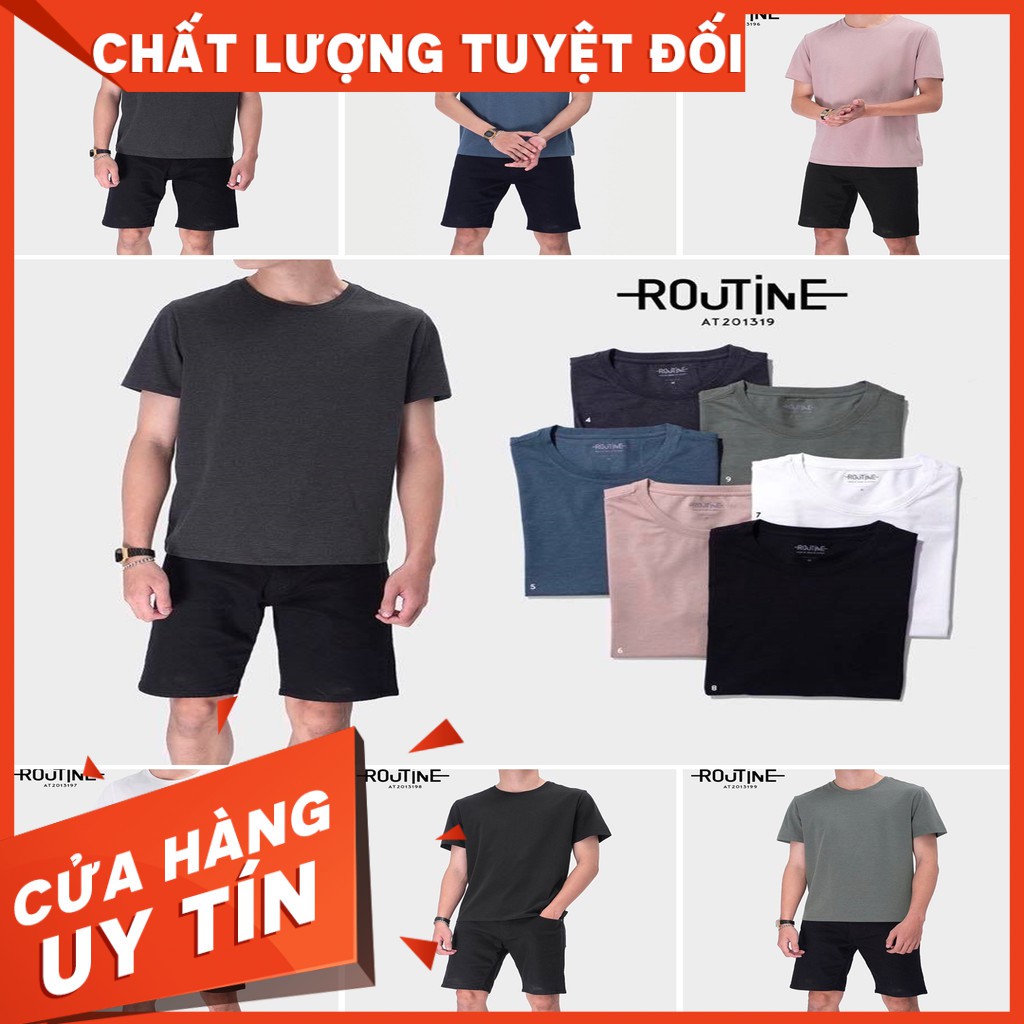 HÀNG CHẤT GIÁ CHUẨN - AT2013 - Áo thun cổ tròn 7 màu | dáng SlimFit - Đơn giản và nhẹ nhàng | chất liệu siêu chất 👌👌