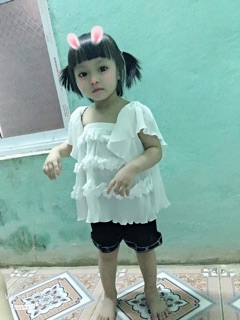 Áo trễ vai bánh bèo