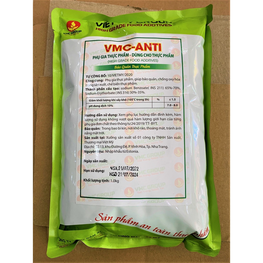 BẢO QUẢN BÁNH TRUNG THU CHUYÊN DỤNG VMC SORBIC