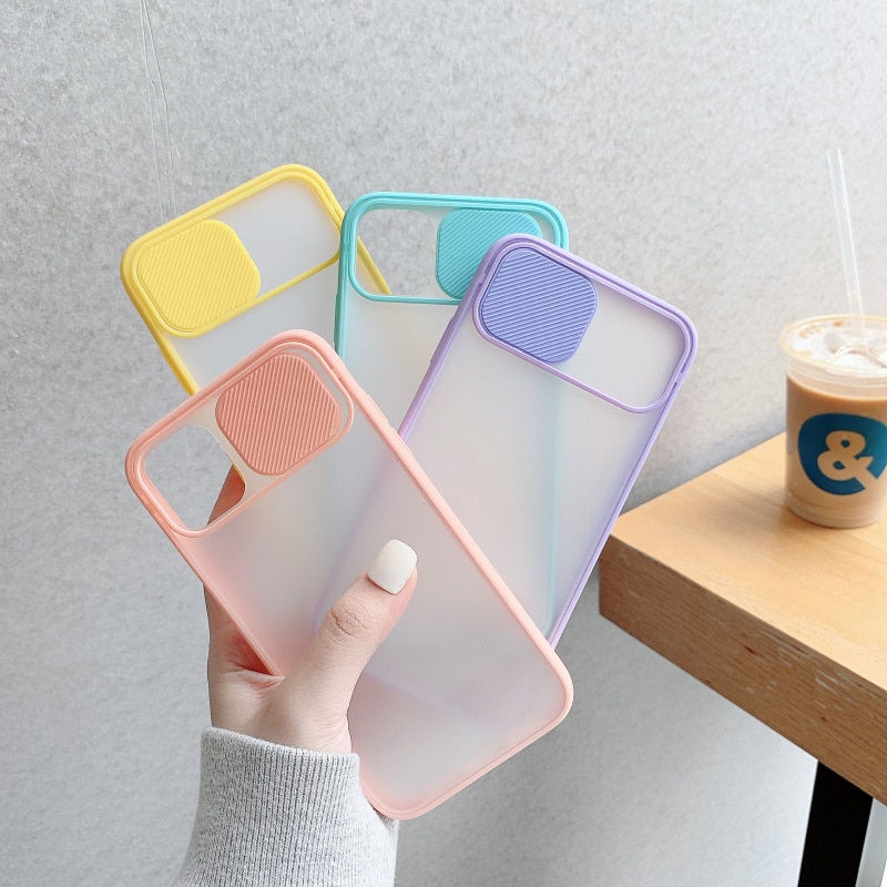 Camera Lens Protection Phone Case on For iPhone 11 Pro Max 8 7 6 6s Plus For iPhone X Xs Max XR Xs SE 2020 Color Candy Soft Back Cover