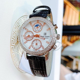 Đồng hồ kim nữ Royal Crown 6420