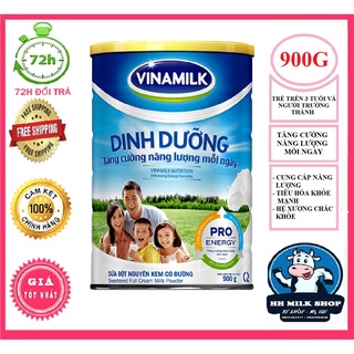 Sữa Bột Vinamilk Nguyên Kem Có Đường Hộp 400g, 900g