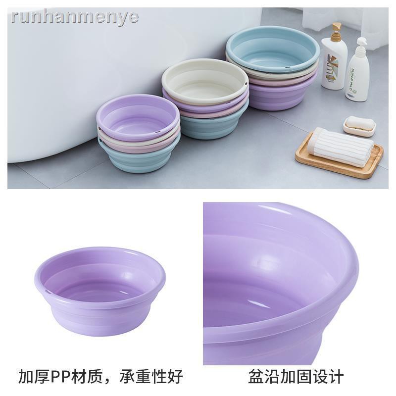 Chậu Rửa Mặt Bằng Nhựa Có Thể Gấp Gọn Tiện Dụng Mang Đi Du Lịch | BigBuy360 - bigbuy360.vn