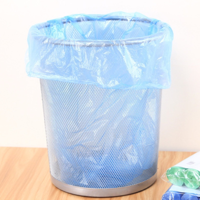 Set 5 cuộn túi nylon đựng rác 6 màu tùy chọn dùng một lần đa năng