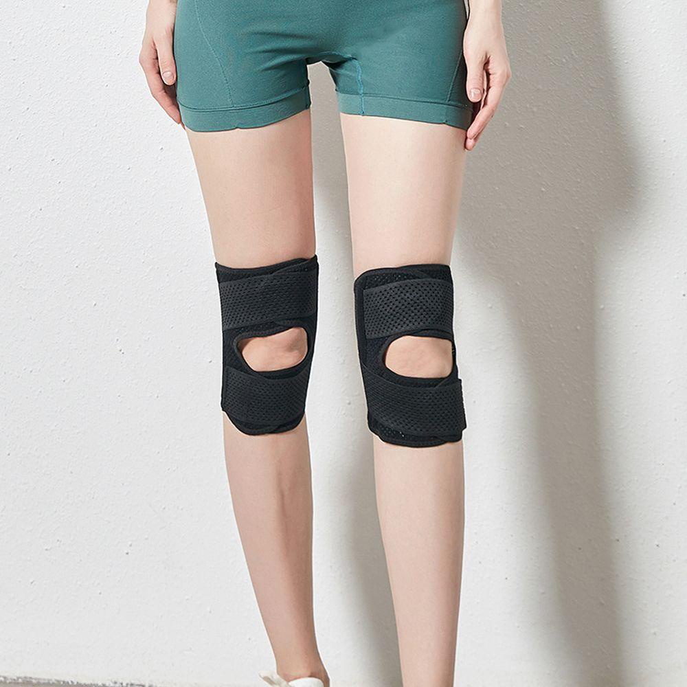GIOVANNI 1 Miếng Đệm Đầu Gối Co Giãn Thoáng Khí Hỗ Trợ Chơi Thể Thao