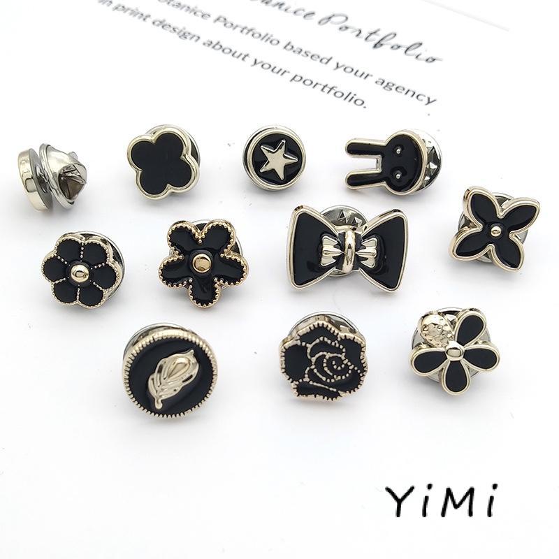 【Yimi.Vn】Kẹp Giữ Áo Sơ Mi Không Cần May Cài Nút Có Thể Tháo Rời Trang Trí Nút Có Thể Tháo Rời