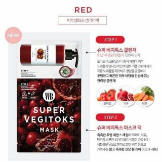 Mặt nạ rau củ thải độc Super Vegitoks
