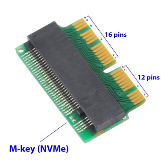 Adapter gắn SSD M.2 PCIe NVMe cho MB 2013-2017