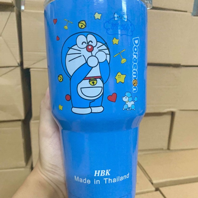 Ly giữ nhiệt doremon