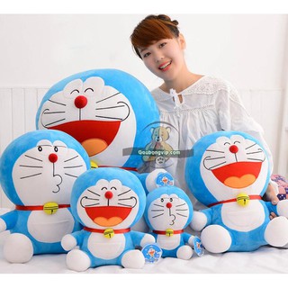 Mèo Doremon nhồi bông 30cm