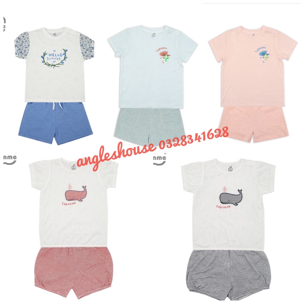 [LA POMME] BỘ CỘC BÉ GÁI (SS208, SS209, SS216)