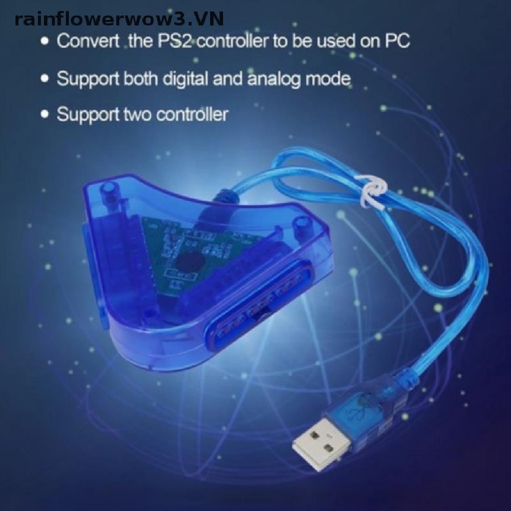 Cáp Chuyển Đổi Hai Cổng USB Cho Tay Cầm Chơi Game PS2