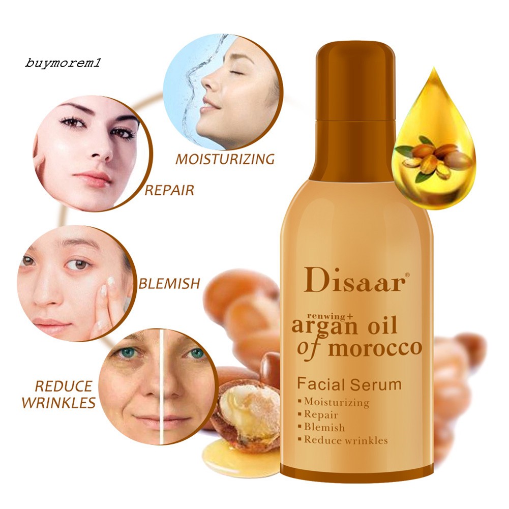 (hàng Mới Về) Serum Dầu Argan Dưỡng Ẩm Chống Nếp Nhăn Giảm Nhược Điểm Trên Mặt 80g