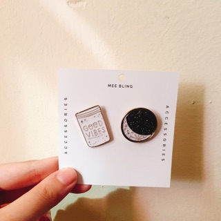 [SET 2C] Cài áo Goodvibes Pin Set P1008