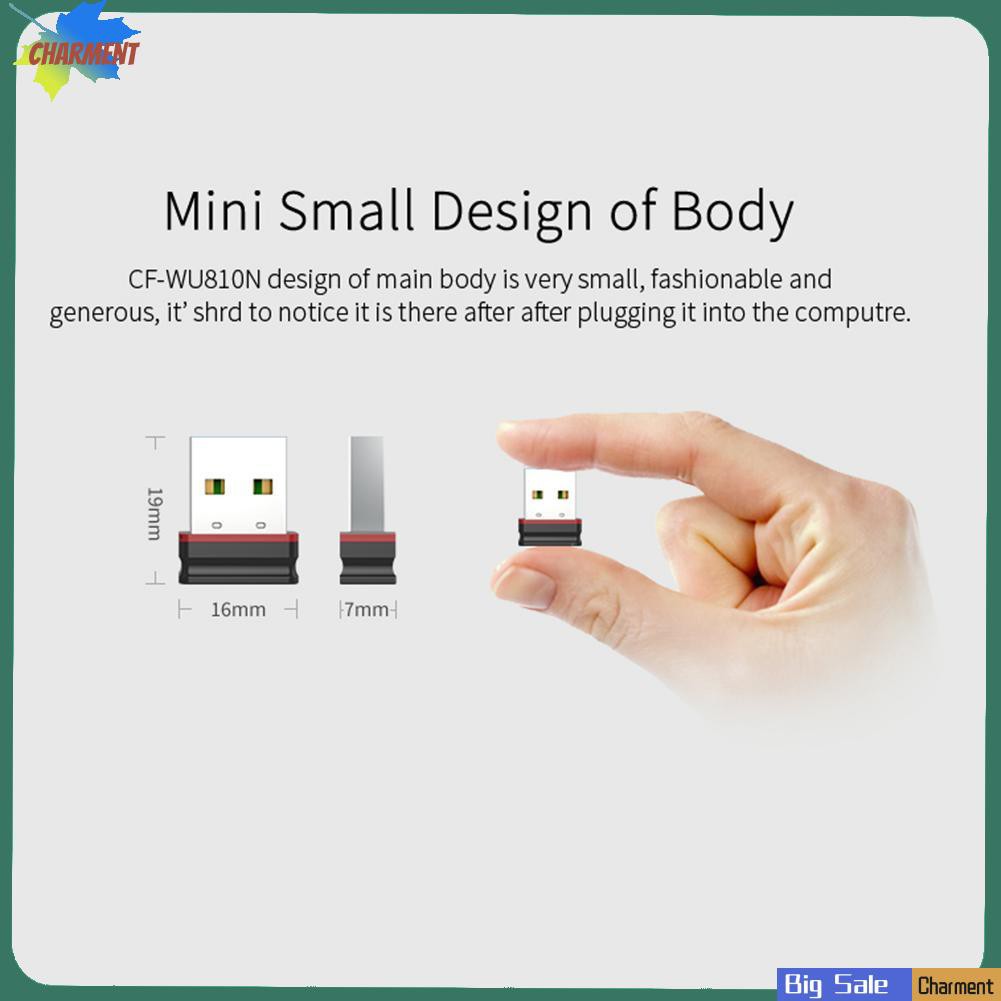 Usb 2.0 Wifi Comfast Cf-Wu810N 150mbps 2.4ghz