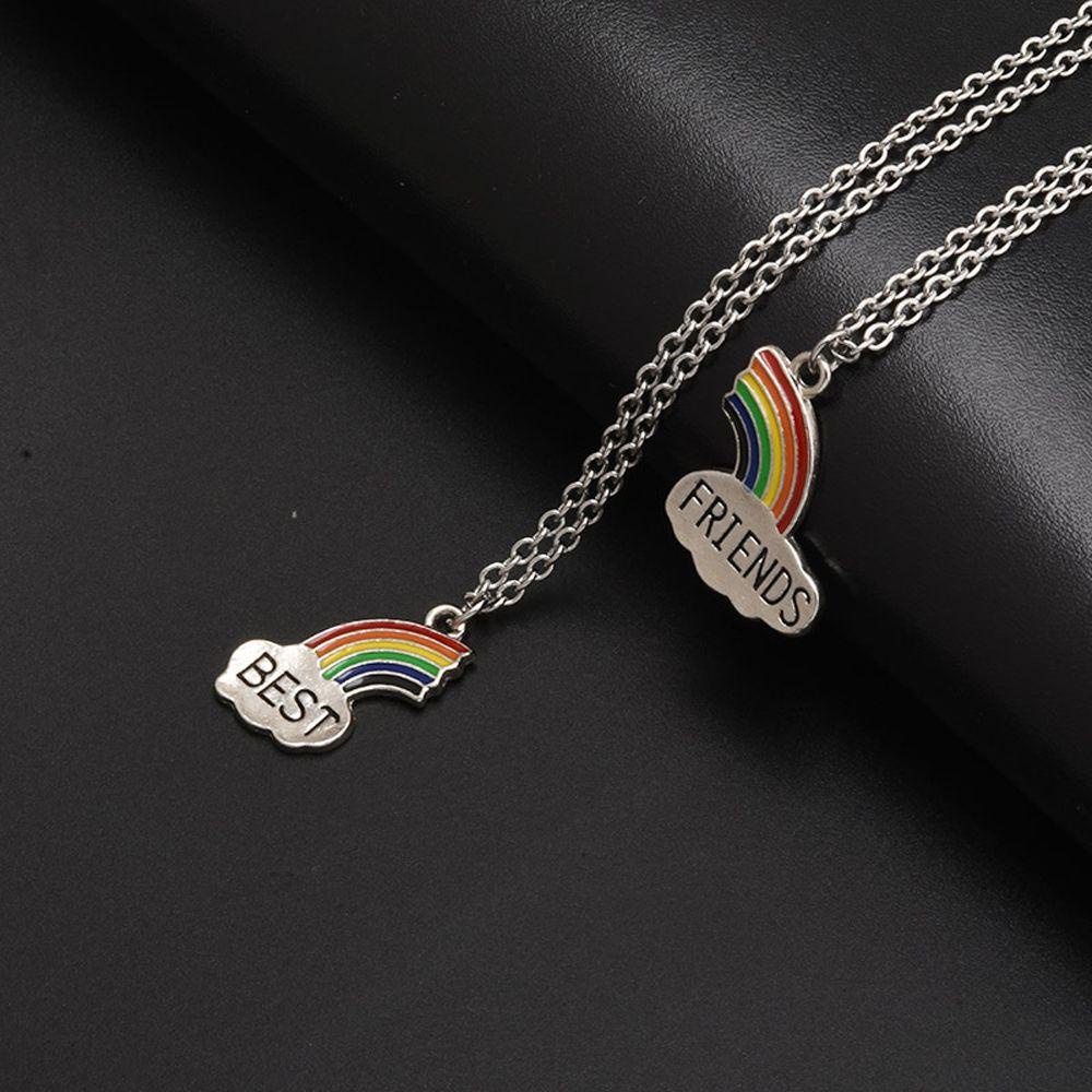 Vòng cổ Tình Bạn Mặt Kim Loại Khắc Chữ Best Friend Dễ Thương