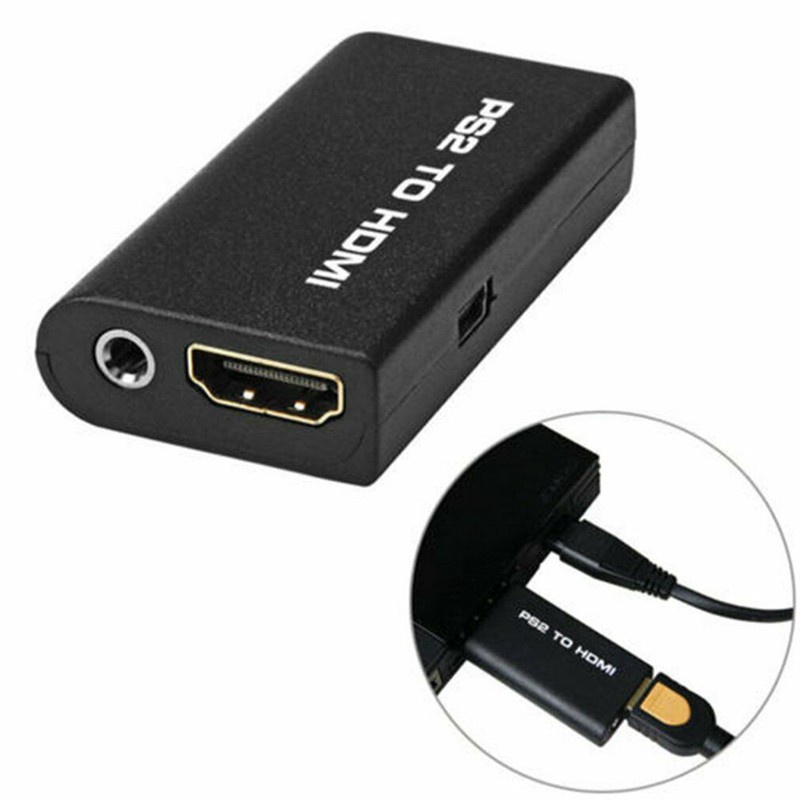 PS2 to HDMI Audio Video Converter Adapter AV HDMI Cable for SONY PlayStation 2