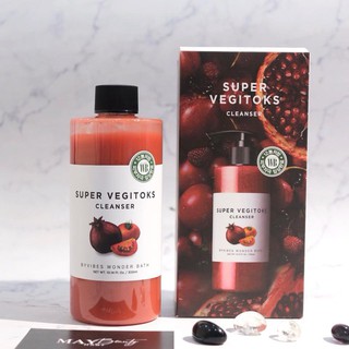 Sữa rửa mặt thải độc rau củ Super Vegitoks