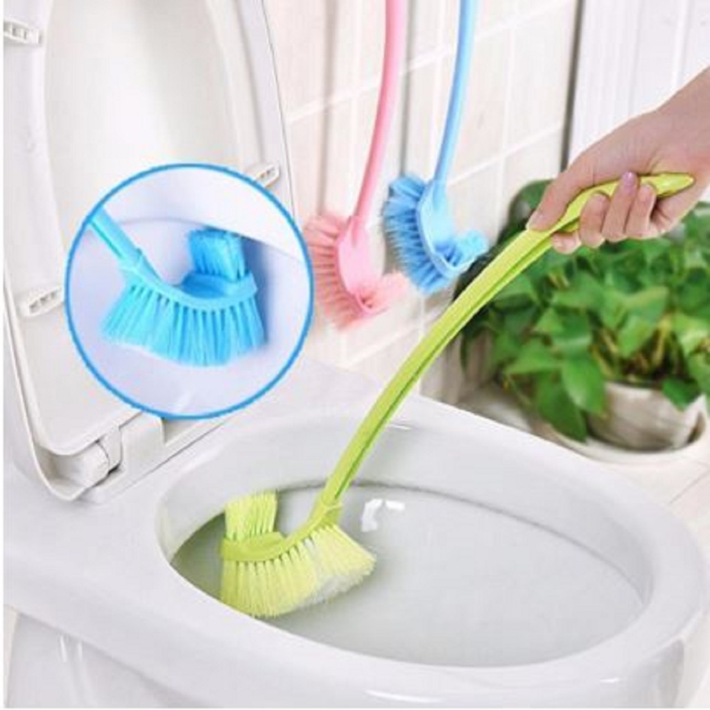 Chổi Cọ Toilet, Nhà Vệ Sinh 2 Đầu Tiện Dụng