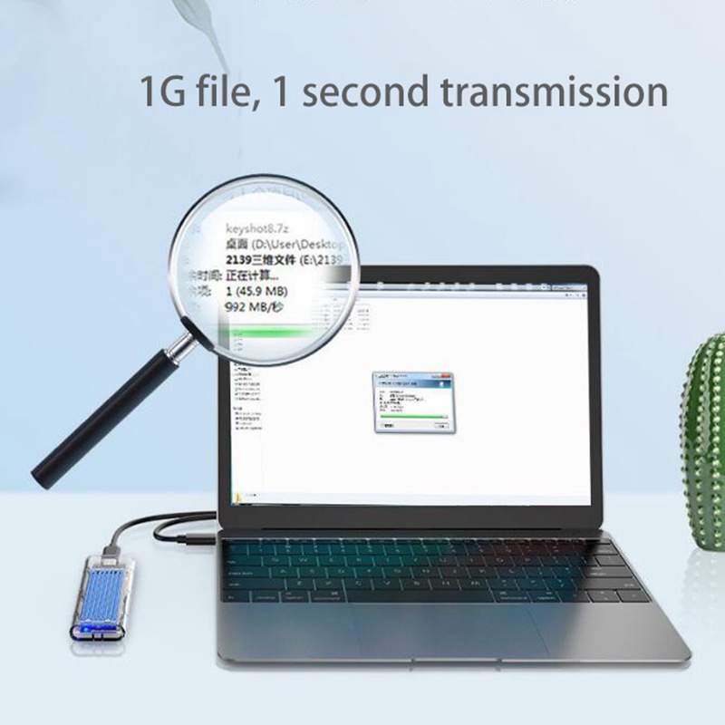 Hộp đựng ổ cứng ngoài ORICO TCM2-C3 M.2NVME Mini Type-C 3.1 cho 2280 PCI-E M2 SSD | BigBuy360 - bigbuy360.vn