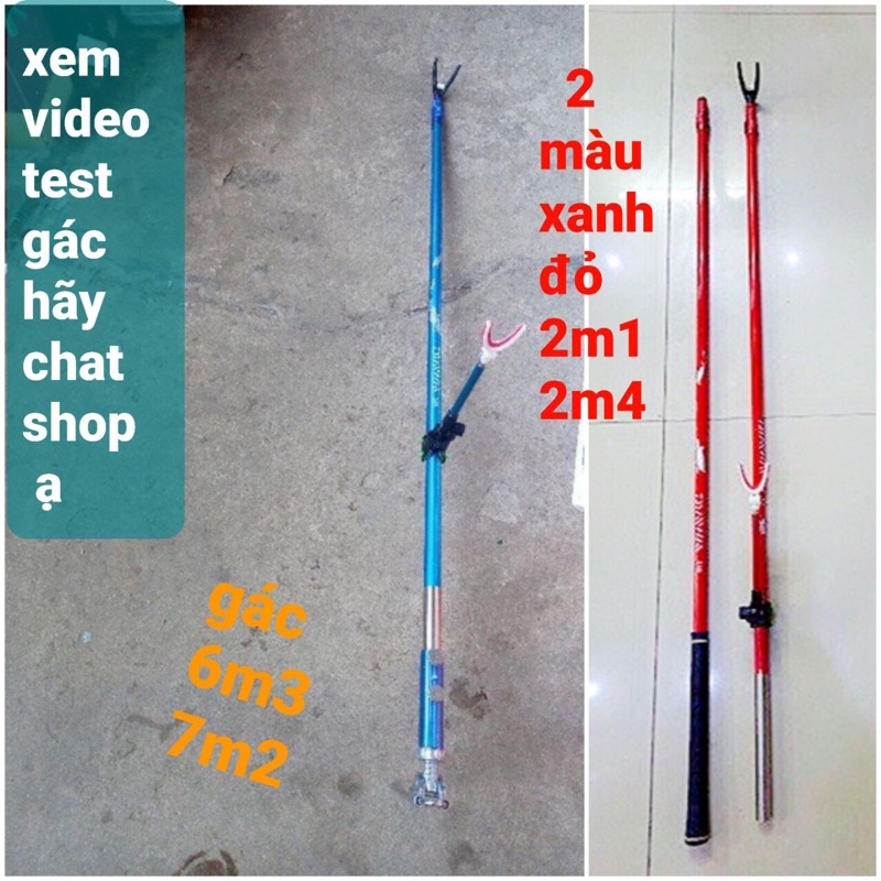 gác cần carbon daiwa.chống cần carbon daiwa.xem video test gác chat vs shop ạ e